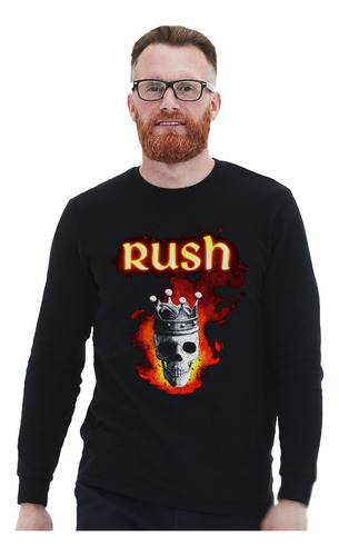 Polera Ml Rush A Farewell To Kings The Making Of Rock Impres