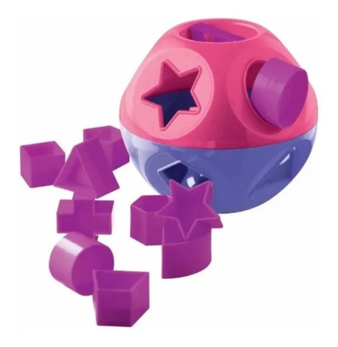 Esfera Con 10 Figuras Geometricas  Infantil  Tupperware 
