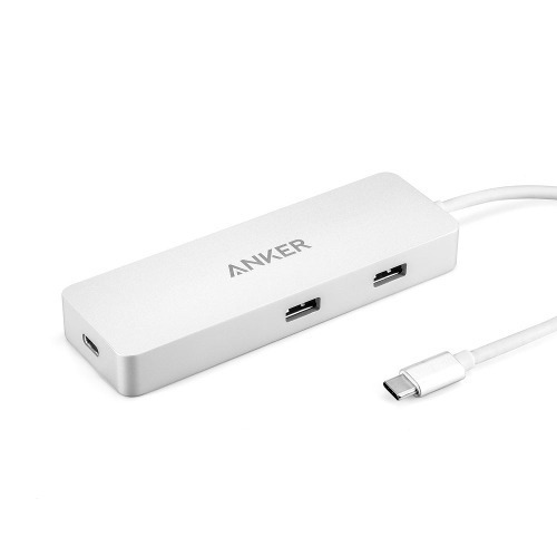 Hub 4 Puertos Usb-c Con Ethernet Anker