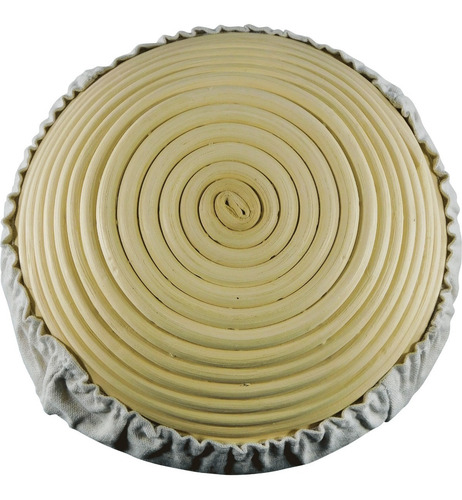 Imagen 6 de 8 de Banneton Redondo De 20cm - Cesta De Rattan - Cukin