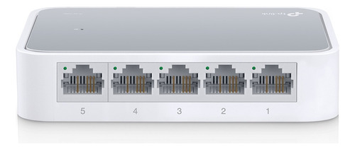 Switch De Red Tp-link 5 Puertos 10/100mbps No Administrables