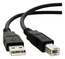 Comprar Kit 6 Cabos Usb Impressora Padrão Epson Hp Kodak 1,8 Metros Cor Preto