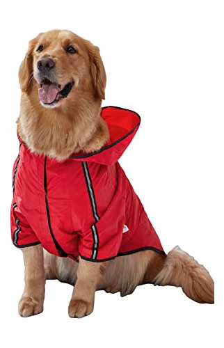 Qwinee Chubasquero Para Perros Chaqueta Impermeable Reflecta