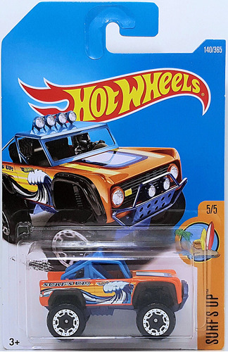 Hot Wheels Hwargento Custom Ford Bronco J3058 2017