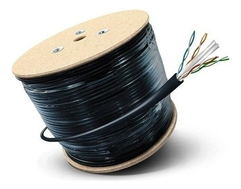 Cable Utp Nivel 5e (rollo 304mt) Interperie           