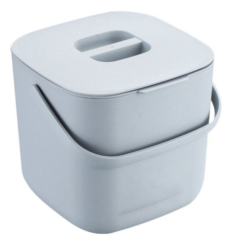 Double Tier Kitchen Trash Can For Composting With