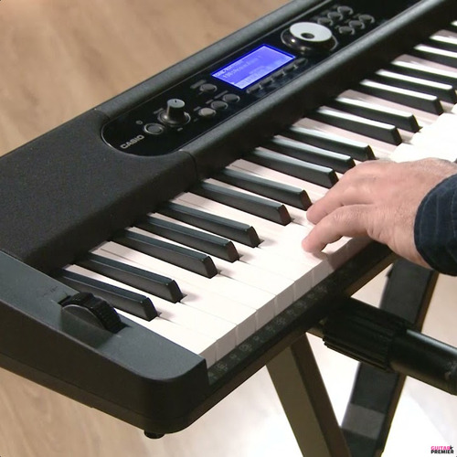 Organo Teclado Casio Ct-s410 Sensitivo Atril Funda Pedal