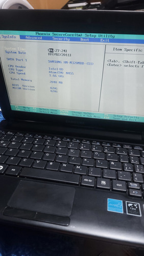 Netbook Samsung Np N145p/n250p Plus Lista Para Usar (Usado)