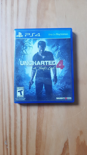 Juego De Play Station 4 (ps4) Uncharted 4 A Thief's End 