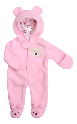 Roupa De Neve Com Capuz De Urso De Lã Texturizada Sophias Pa