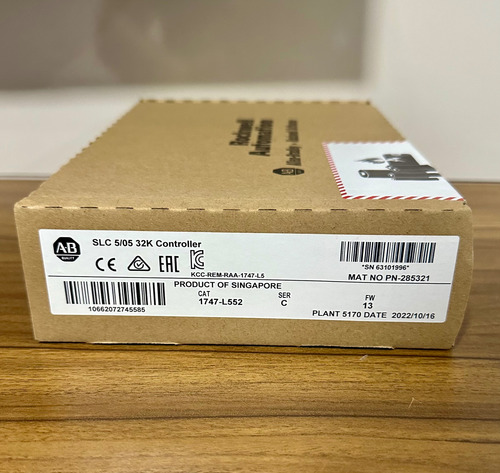 1747-l552 Allen-bradley Rockwell Clp Cpu Slc500 Slc 5/05