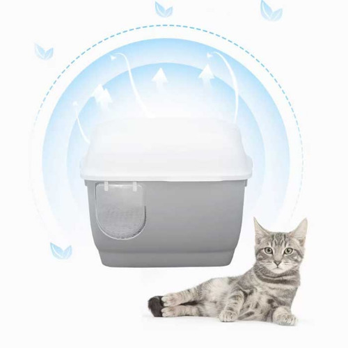 Imagen 3 de 3 de Baño Sanitario De Cúpula Modelo Tiny Con Pala Para Gato