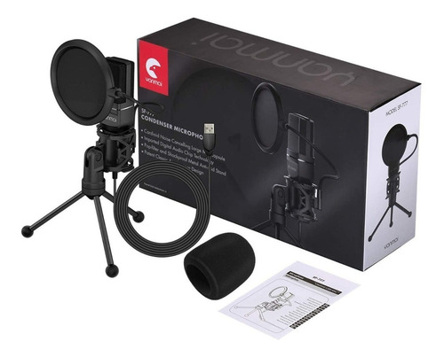 Micrófono Yanmai SF-777 condensador cardioide negro