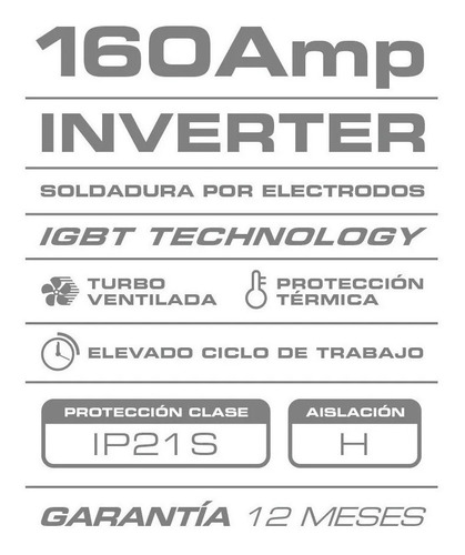 Soldadora Daihatsu S21-160m Mini Inverter Potente Y Portatil