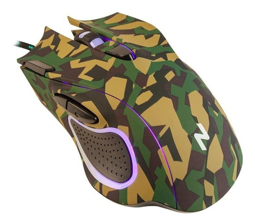 Imagen 2 de 2 de Kit Combo Gamer Teclado Y Mouse Retroiluminado Camu Noga 233