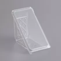 Envase plástico triangular tapa baja - rPET - Pet2Go Venezuela