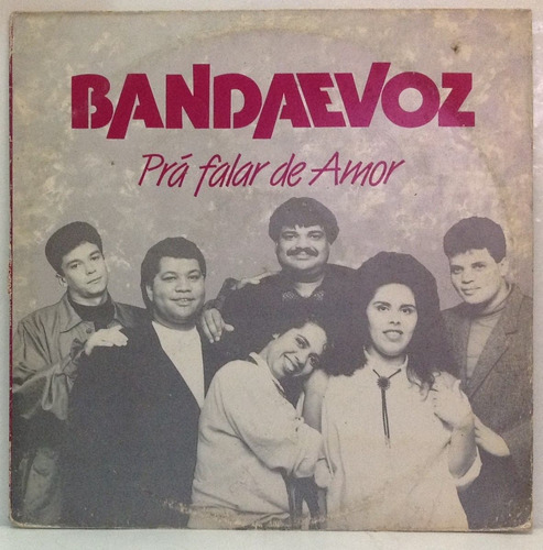 Lp Banda E Voz - Prá Falar De Amor - 1992 - Record Line