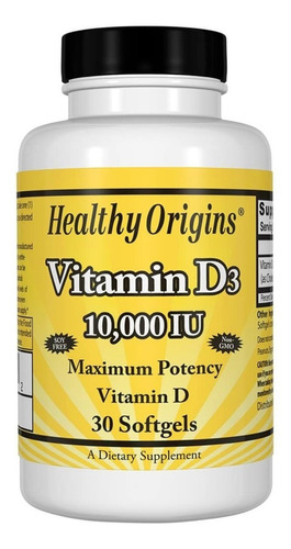 Vitamina D3 30 Caps Blandas - Unidad a $8733