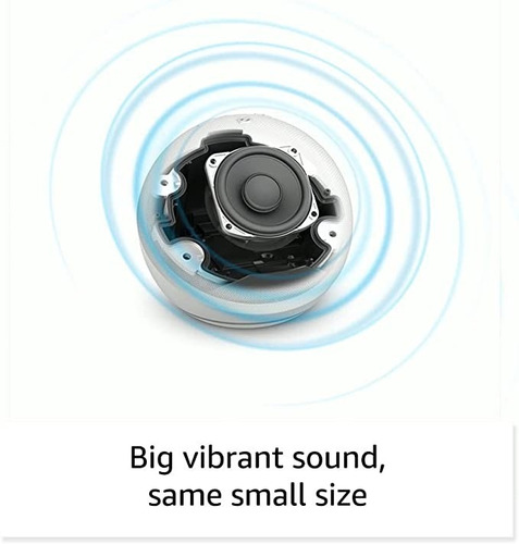 Imagen 5 de 6 de Amazon Echo Dot 5 Gen Asistente Virtual Alexa Glacier White