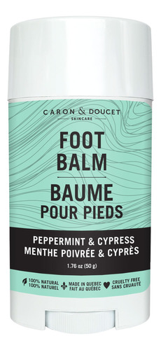 Caron & Doucet - Balsamo De Pies Hidratante 100% Natural Par