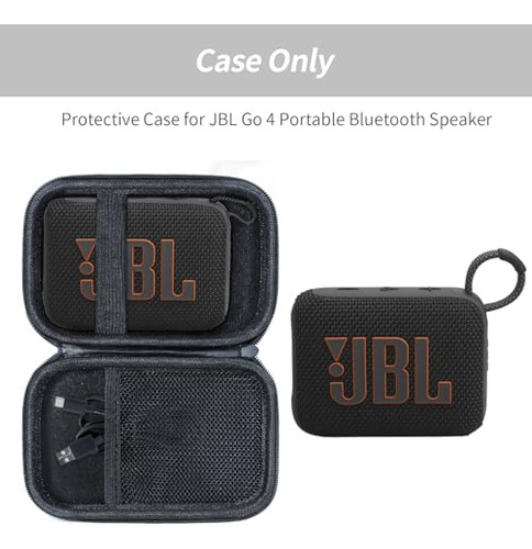 Funda Para Altavoz Bluetooth Portátil Jbl Go 4 Y Go 3, Cubie