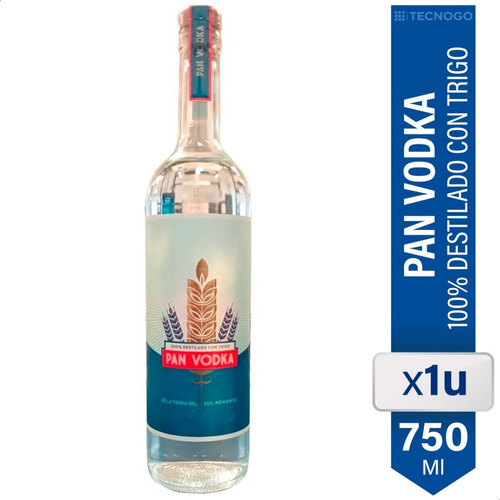 Vodka Pan Destilado Con Trigo 750ml Bebida