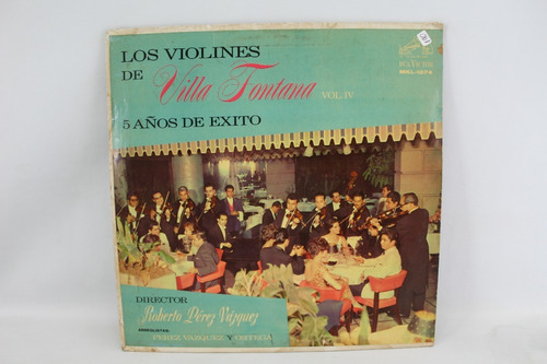 D190 Los Violines De Villa Fontana Vol Iv -- 5 Años De Exito