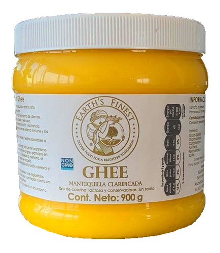 Ghee Mantequilla Clarificada · Cubeta 7 Kg · Earth´s Finest