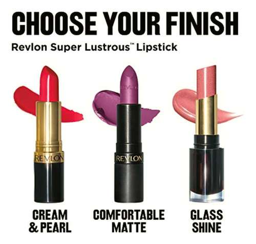 Revlon Lapiz Labial Cremoso, Super Lustrous, Lipstick The