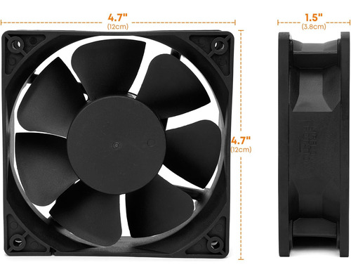 Kit De Ventilador Stanbroil Compatible Con Parrilla Y Ahumad