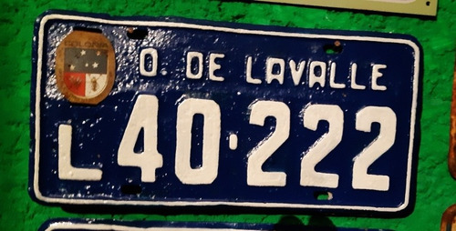 Matricula Ombues De Lavalle  40.222 Recuperada Conf