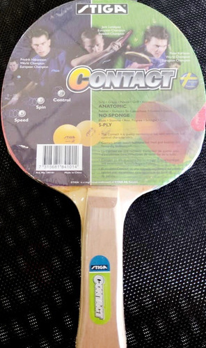 Imagen 4 de 10 de Raqueta De Ping Pong Promax Stiga