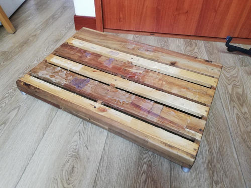 Pedalboard En Madera. 75cm X 48cm.