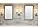 Lámpara De Pared Para Baño, 2 Luces, Cristal Transparente
