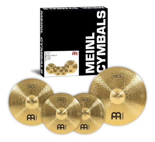 Platillos Meinl Hcs141620 Juego Con Platillos 14 , 16 Y 20
