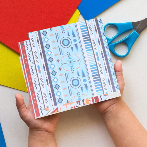 100 Hojas Plegables De Papel De Origami Japonés