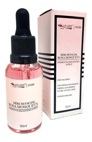 Imagem 4 de 6 de Sérum Facial Rosa Mosqueta Com Colágeno E Ácido Hialurôn