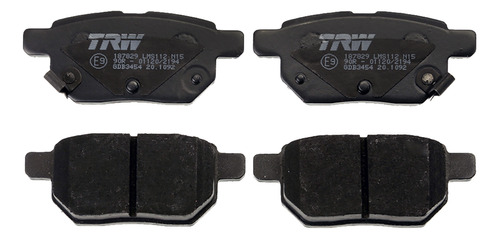 Balatas Traseras Toyota Prius Base 2014 - 2020