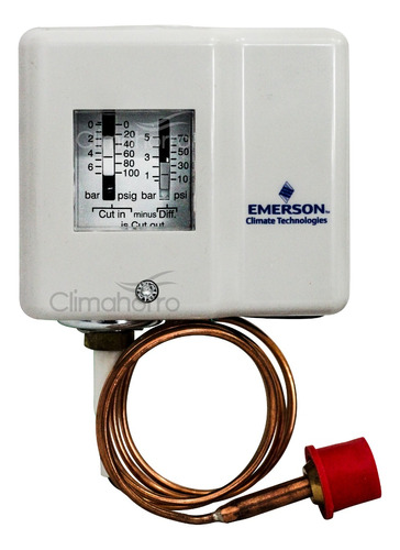 Control Baja Presión Emerson Automático Con Capilar 9ps1-a3k