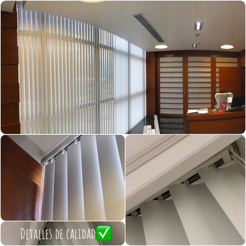 Imagen 3 de 10 de Persianas Verticales Fabricación A La Medida