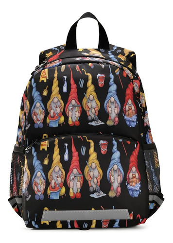 Nordic Gnome Cleaner Mini Mochila Para Niño 2 6 Año Edad