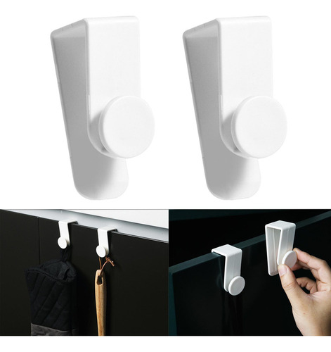 3 Ganchos De Puerta Versátiles Para Almacenamiento 3 Piezas