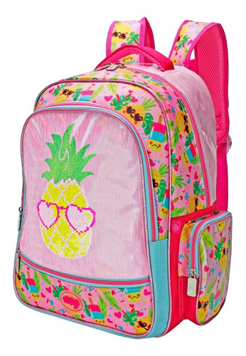 Mochila Primaria Iridiscente Wilys Kids Modelo: Wt312