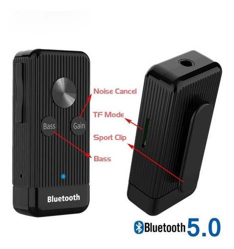 Receptor Audio X8 Bluetooth 5.0 Bass Cancelación De Ruido Sd