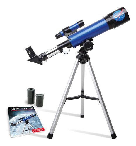 Telescopio Nasa Niños + Oculares+tripode+guia Uso