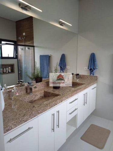 Imagem 15 de 30 de Casa Com 4 Dormitórios À Venda, 281 M² Por R$ 1.750.000,00 - Eco Park Bourbon - Caçapava/sp - Ca0937