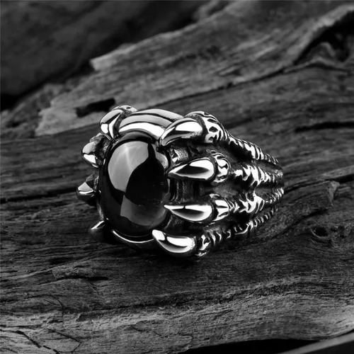 Imagen 3 de 3 de Anillo Retro Dragon Ruby