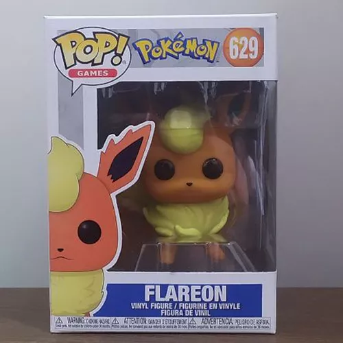 Funko Pop Games Pokémon Eevee Flareon Fogo 629 com o Melhor Preço