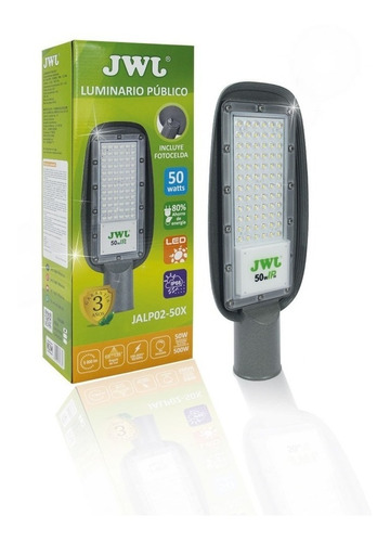 Lampara Led Suburbana 50w Fococelda Uso Exterior 2 Pzs Jwj