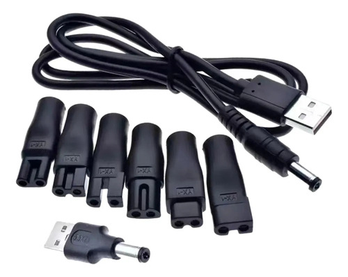 12 Conectores Convertidores Y Cargadores Para Afeitadora, Ad
